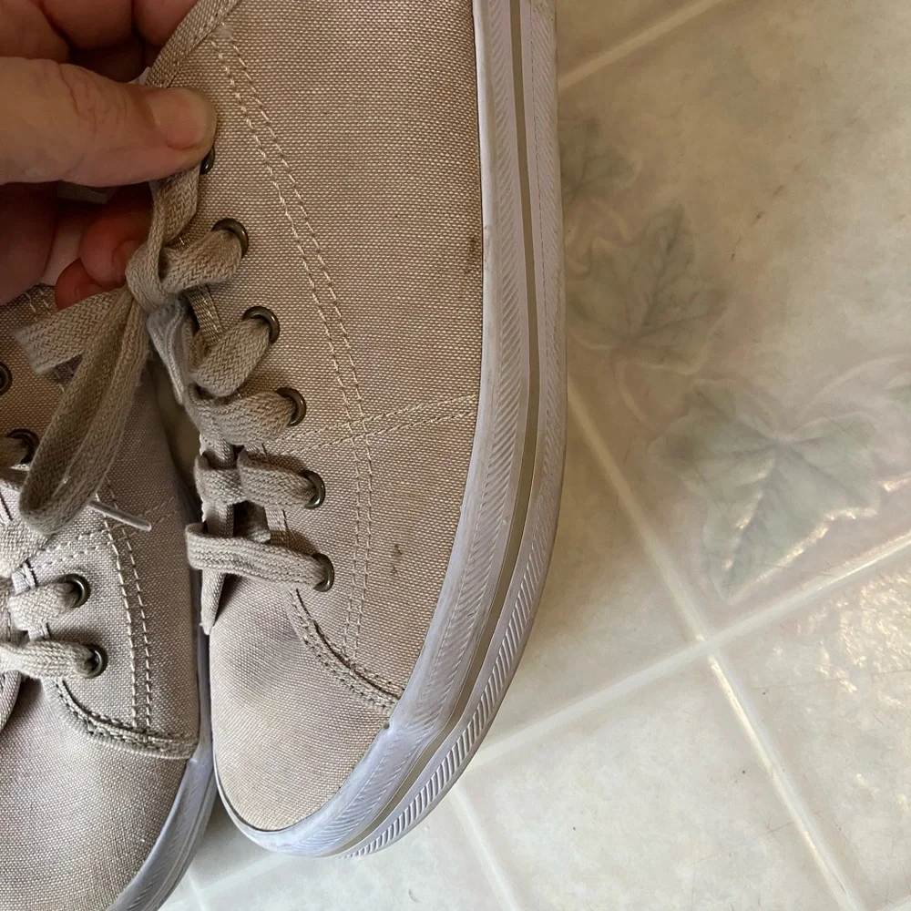 Keds‎ ortholite tan canvas lace up Sneakers